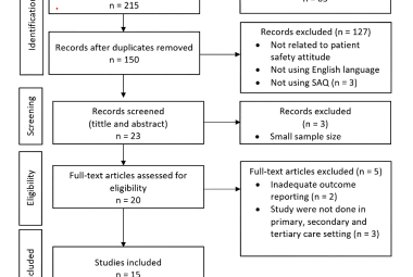 FIGURE 1: Workflow diagram (PRISMA)